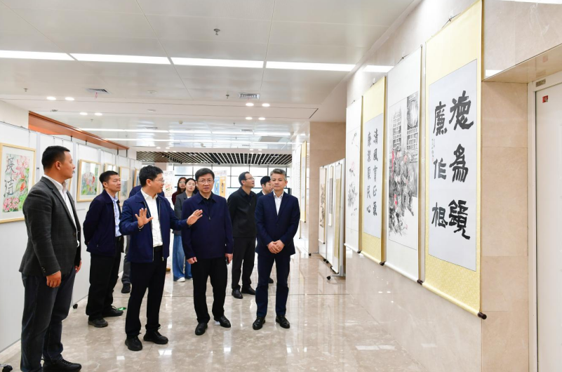 大发娱乐
举办廉洁文化作品展