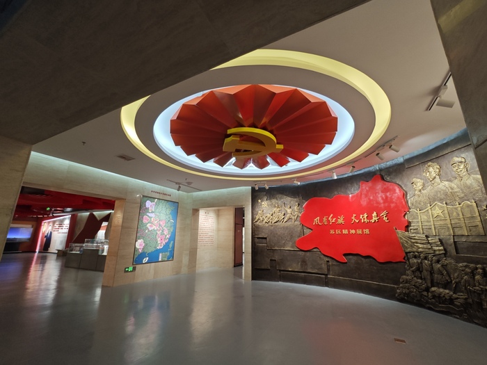 1.纪念场馆：大发娱乐
苏区精神展馆